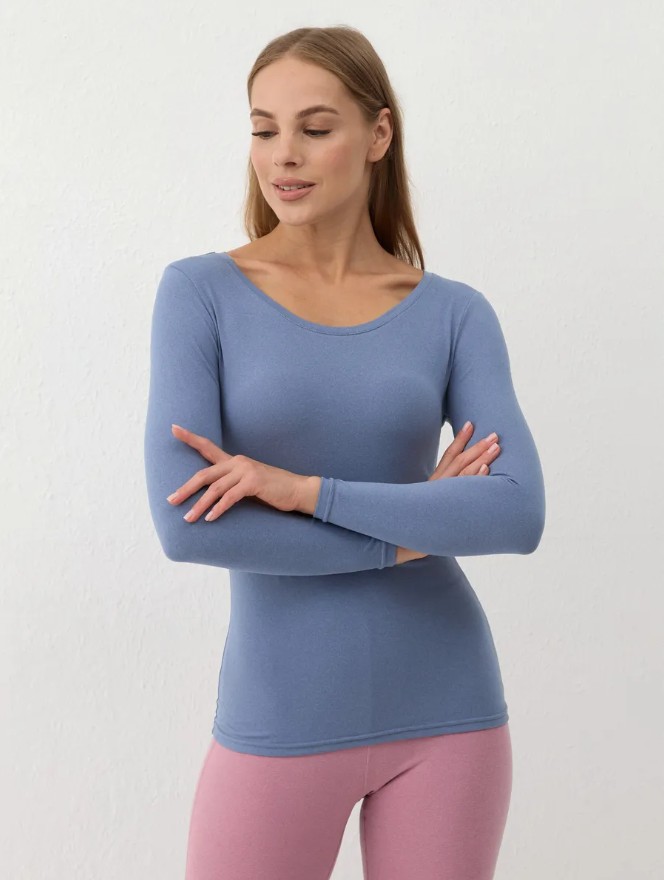 Джемпер WT 610-1 MIOPREMIO ash blue-пепельный