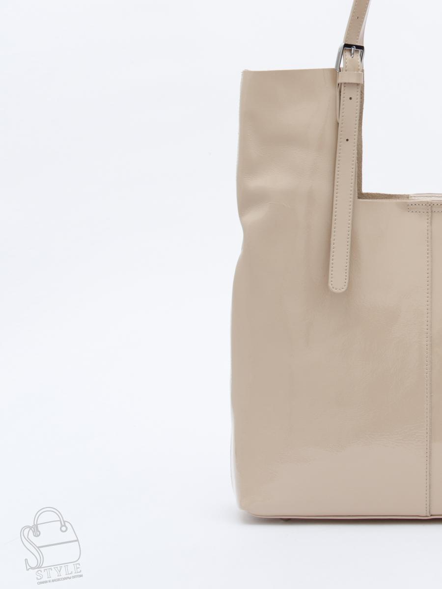 Сумка женская кожаная 5763P apricot Polina&Eiterou