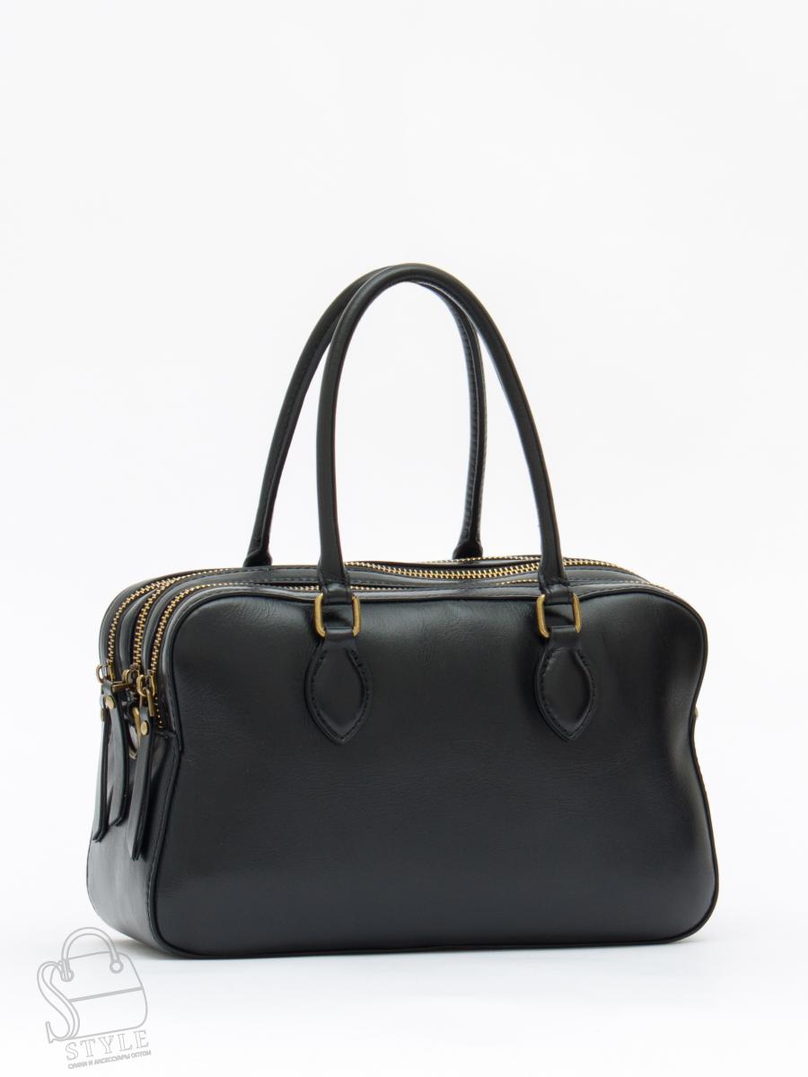 Сумка женская кожаная 5010VG black Vitelli Grassi