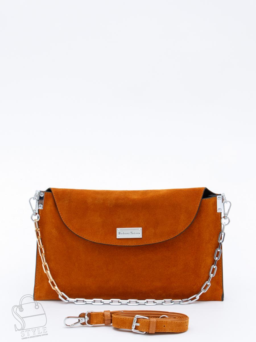 Сумка женская кожаная 98214-3MSS caramel Velina Fabbiano-Safenta