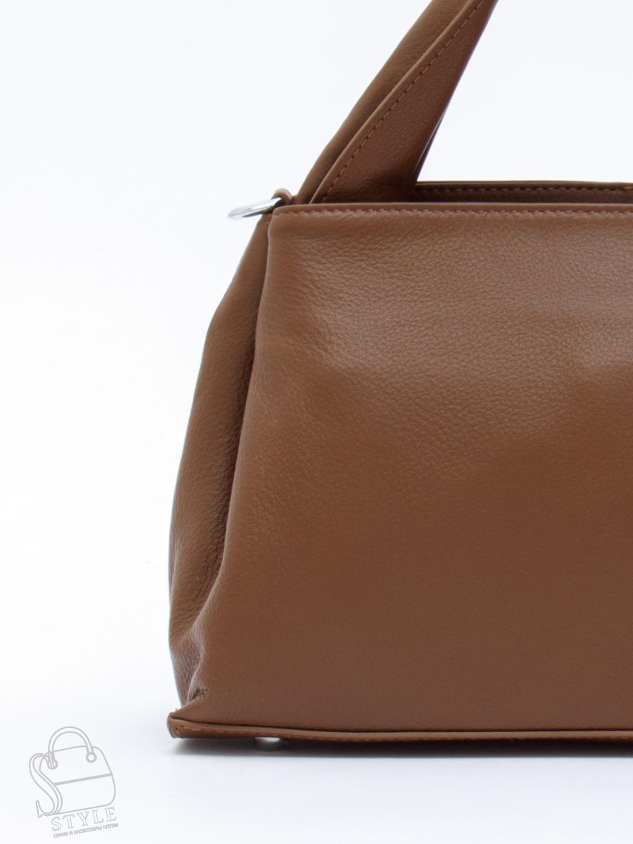 Сумка женская кожаная 0650CH brown Polina&Eiterou