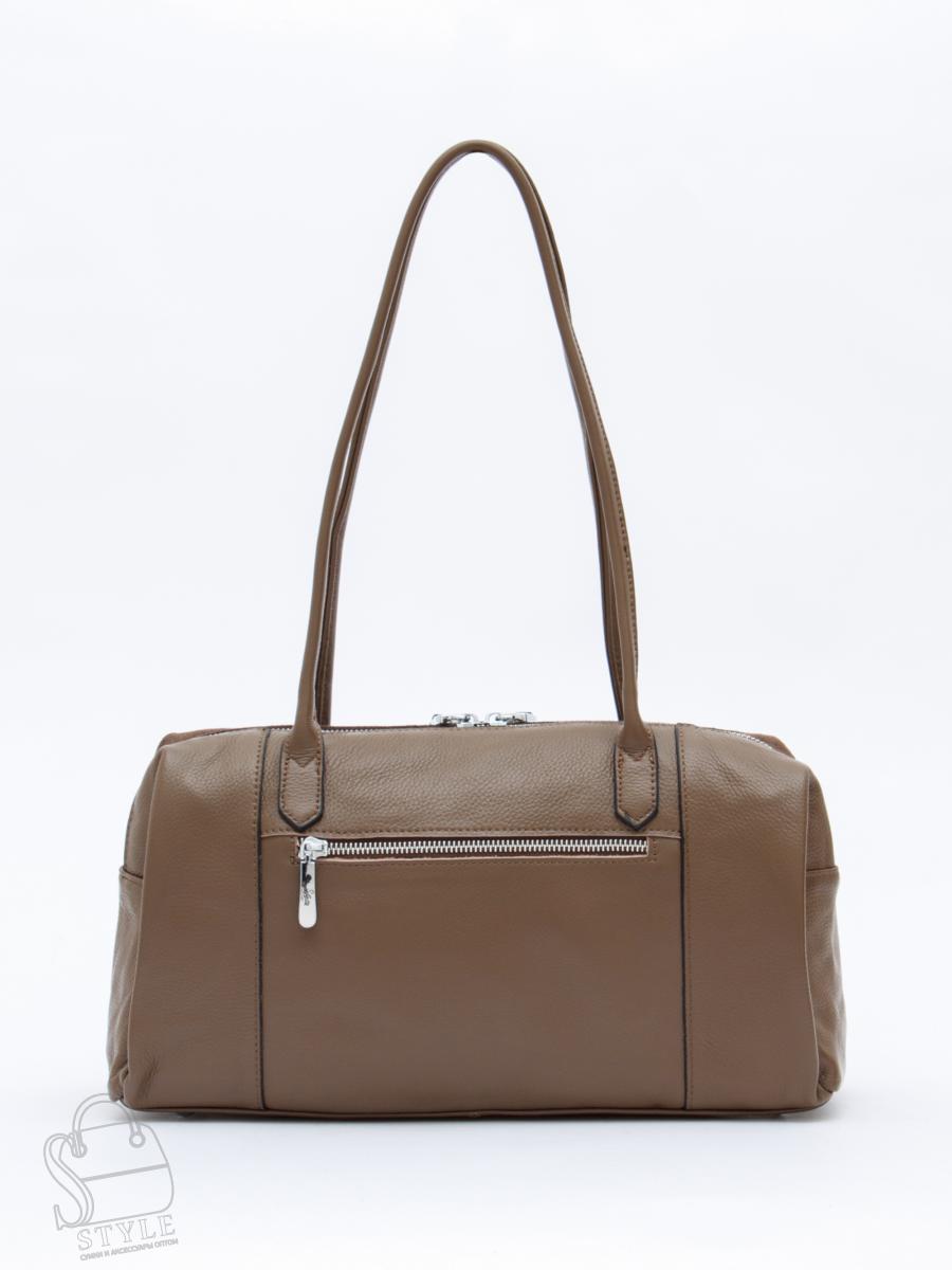 Сумка женская кожаная 98409SP cappuccino Velina Fabbiano-Safenta