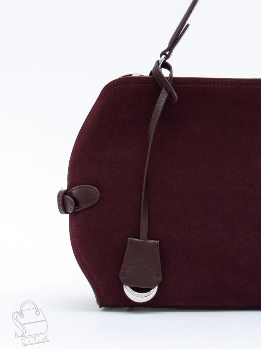 Сумка женская кожаная 1155VG wine purple Vitelli Grassi в Новосибирске