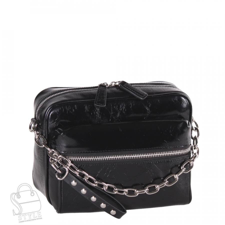 Сумка женская кожаная 5156-1VG black Vitelli Grassi