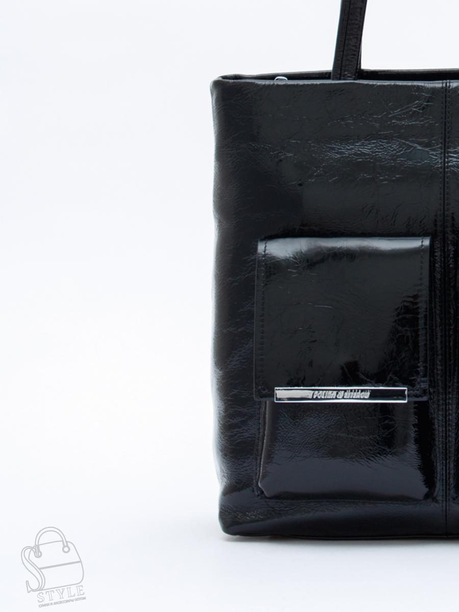 Сумка женская кожаная 0929CY black Polina&Eiterou