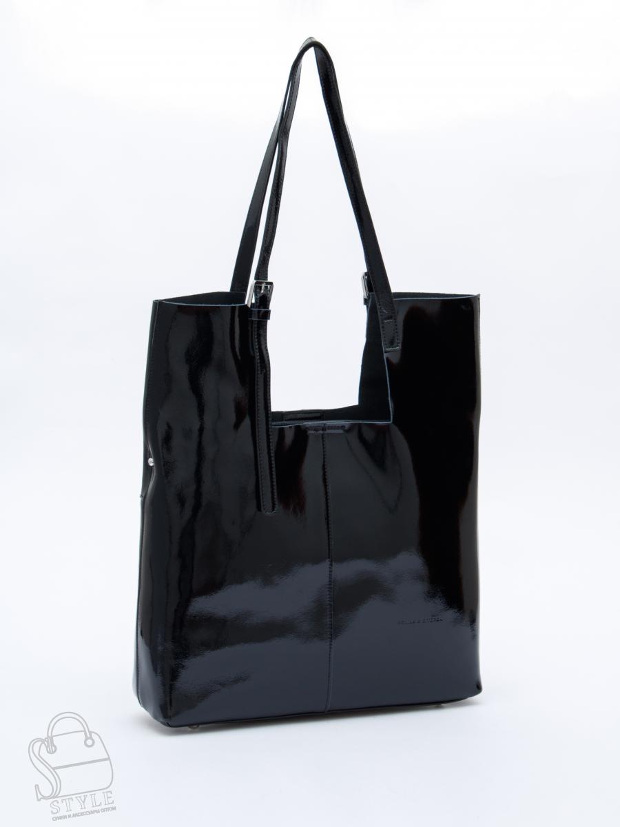 Сумка женская кожаная 5763P black Polina&Eiterou в Новосибирске