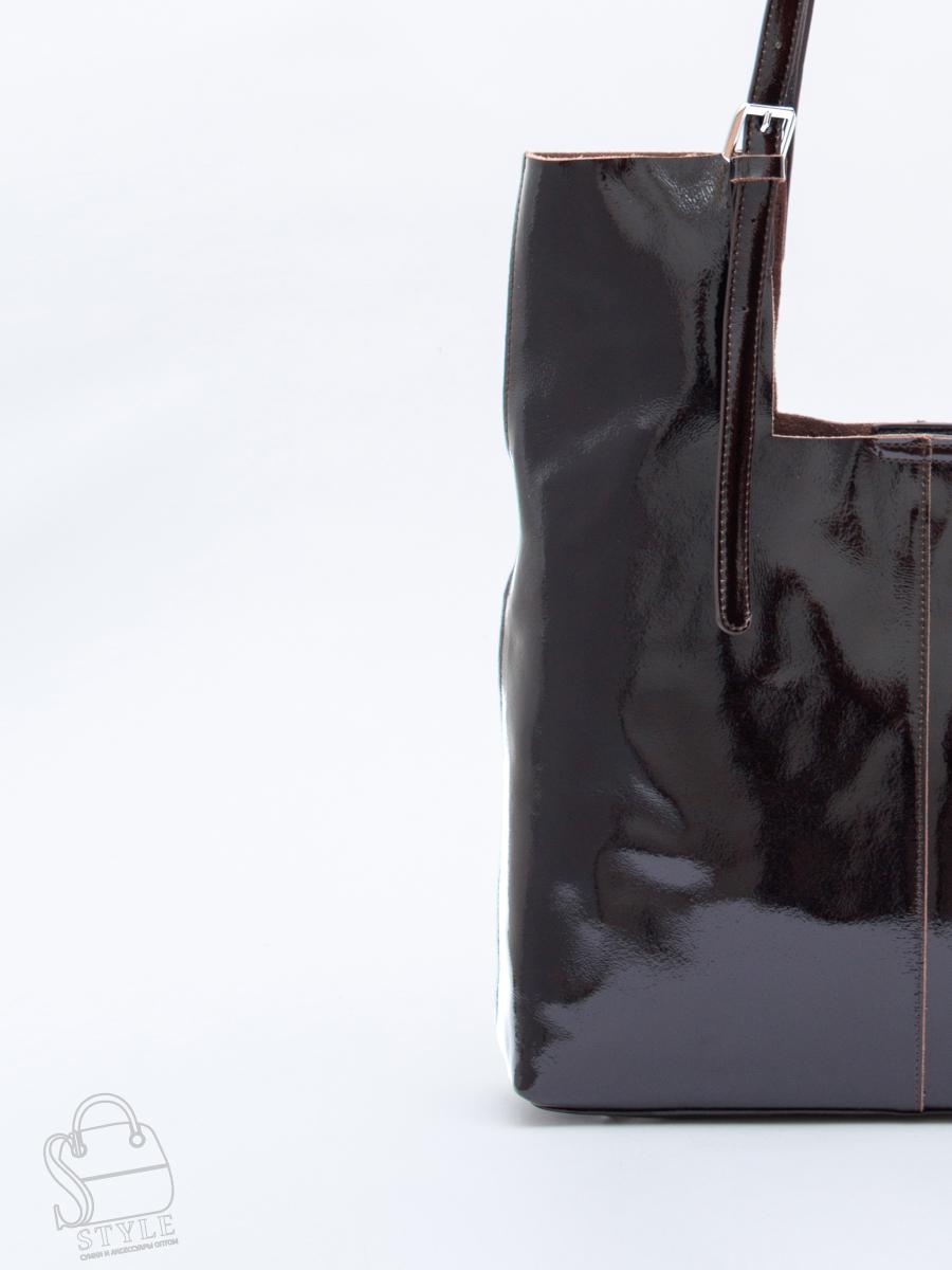 Сумка женская кожаная 5763P coffee Polina&Eiterou