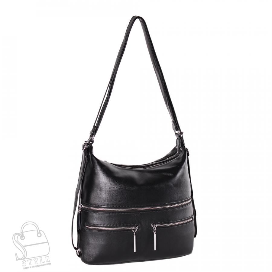 Сумка женская кожаная 5565G black S-Style