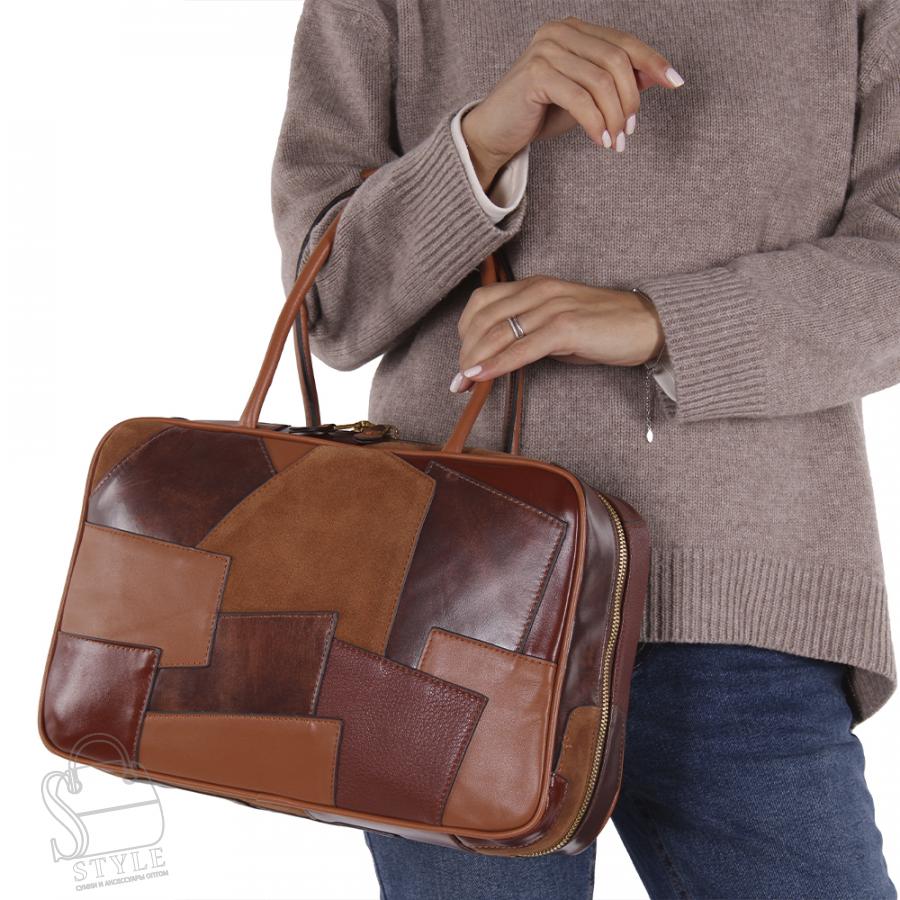 Сумка женская кожаная 602VG color Vitelli Grassi