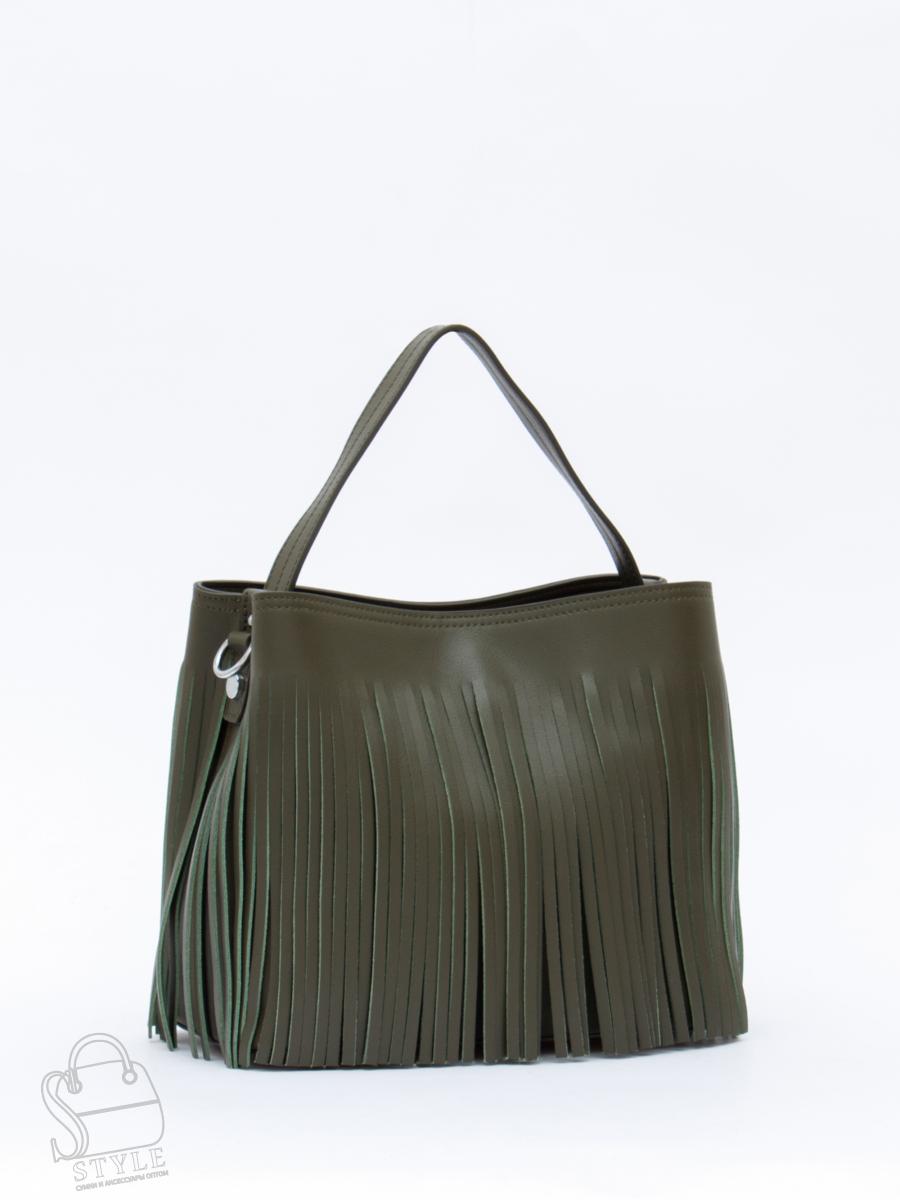 Сумка женская кожаная 2385-1Y a.green Polina&Eiterou