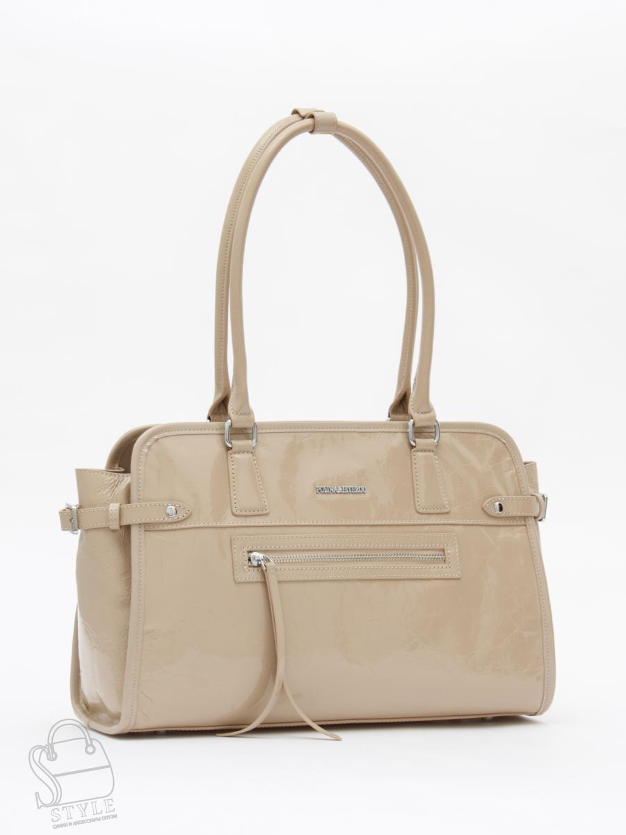 Сумка женская кожаная 8053Q m.apricot Polina&Eiterou