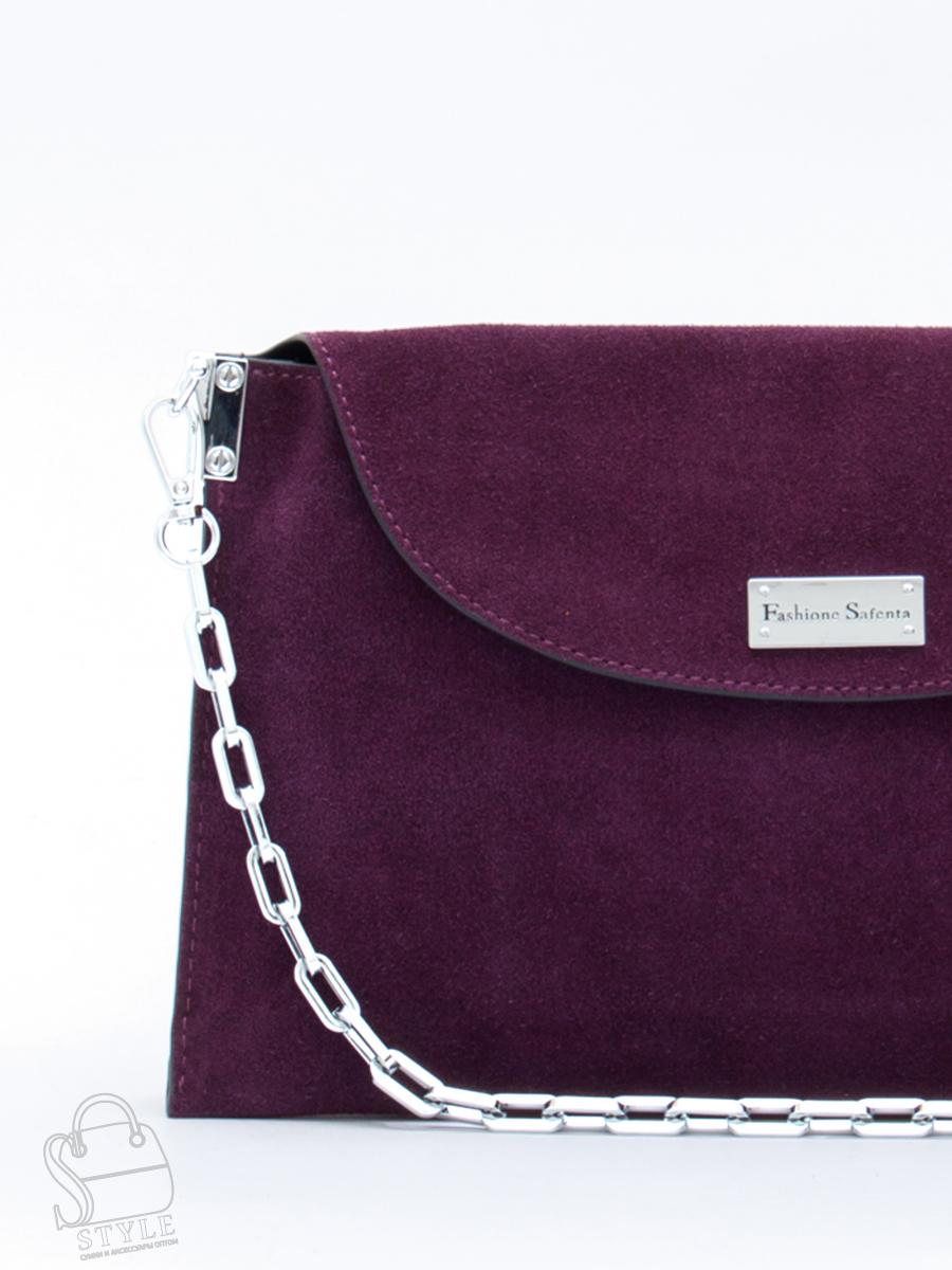 Сумка женская кожаная 98214-3MSS purple Velina Fabbiano-Safenta