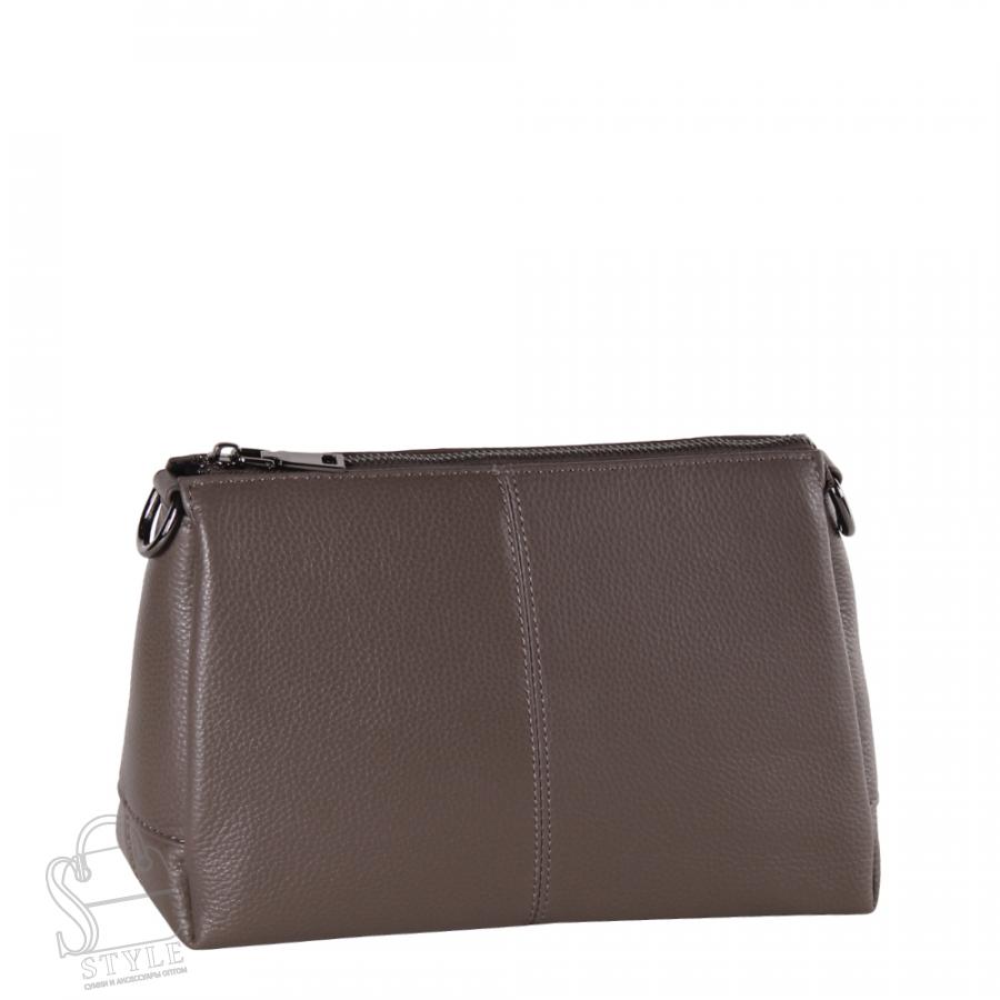 Сумка женская кожаная 8273VG gray Vitelli Grassi