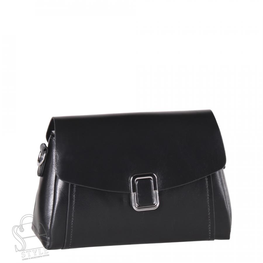 Сумка женская кожаная 6638VG black Vitelli Grassi