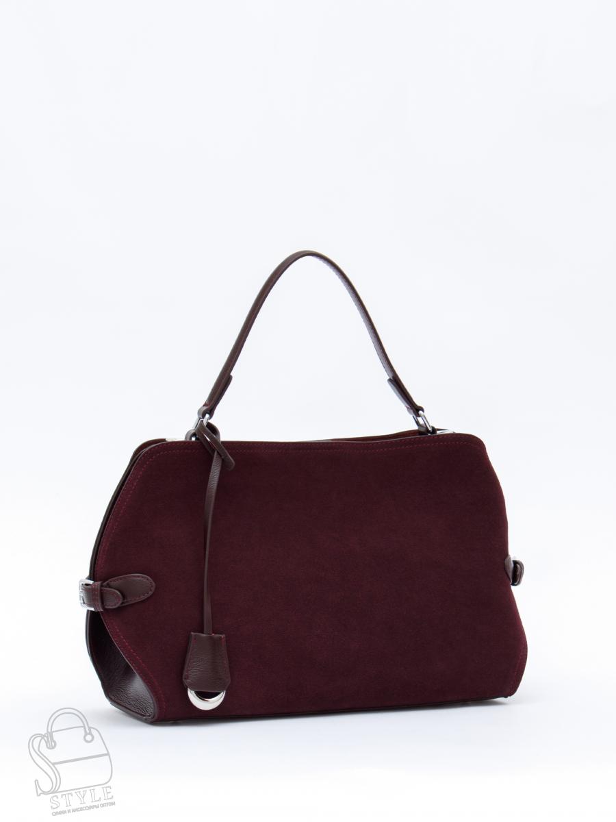 Сумка женская кожаная 1155VG wine purple Vitelli Grassi в Новосибирске