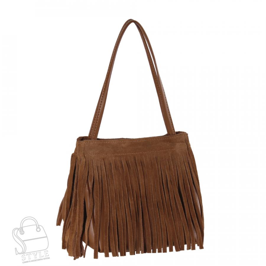 Сумка женская кожаная 9356-35VGAA brown Vitelli Grassi