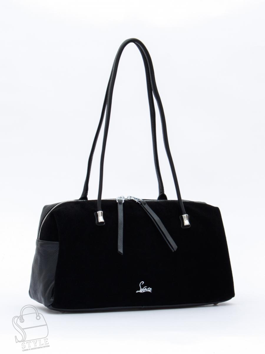 Сумка женская кожаная 98409SP black Velina Fabbiano-Safenta