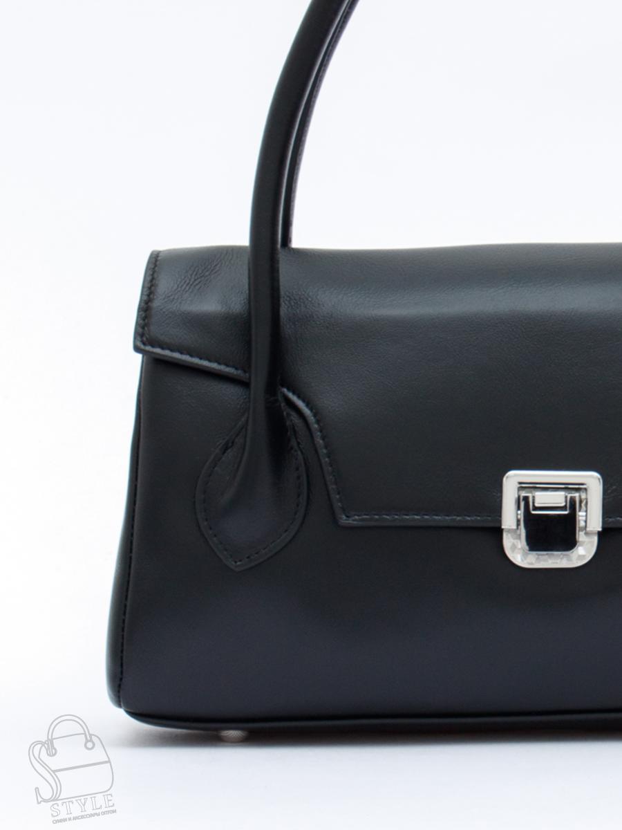 Сумка женская кожаная 0030VG black Vitelli Grassi