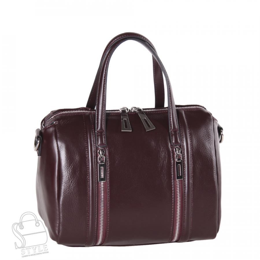 Сумка женская кожаная 9500-2NN wine Natale Navetta
