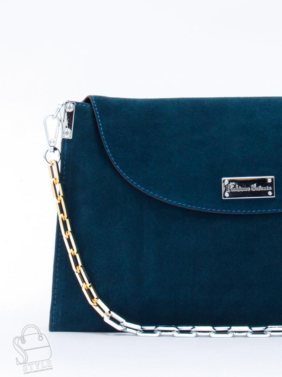 Сумка женская кожаная 98214-3MSS d.blue Velina Fabbiano-Safenta