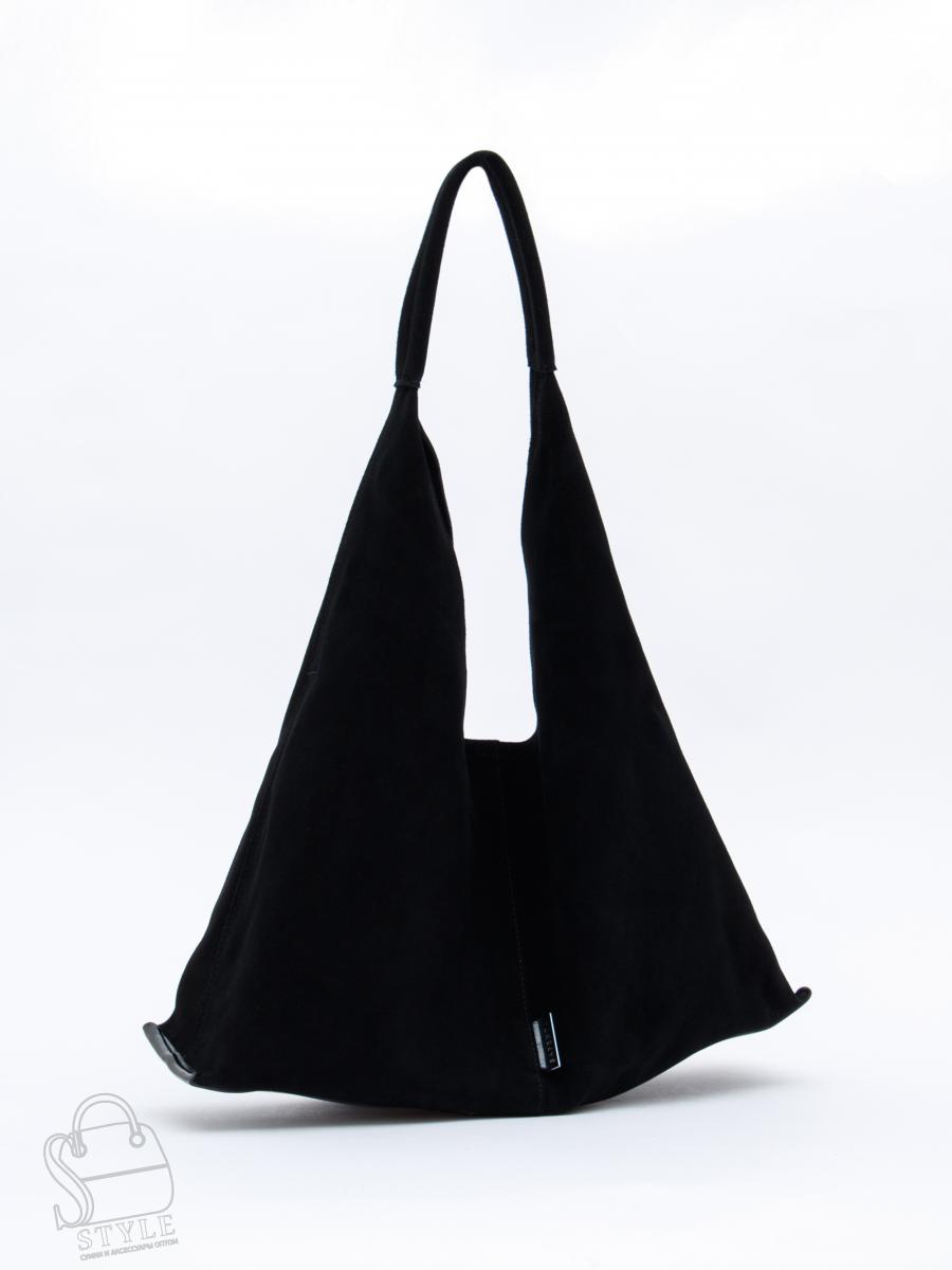 Сумка женская кожаная 91175MSS black Velina Fabbiano-Safenta