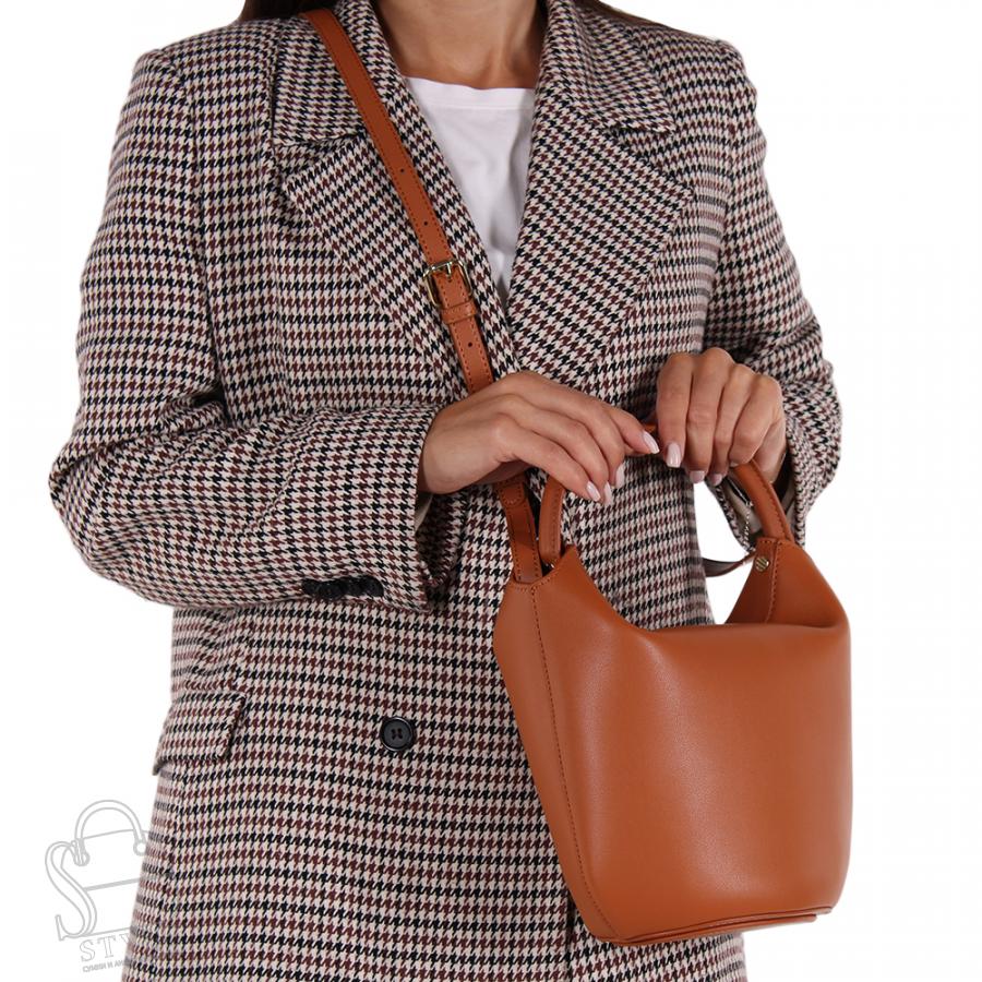 Сумка женская кожаная 2105146VG brown Vitelli Grassi/30