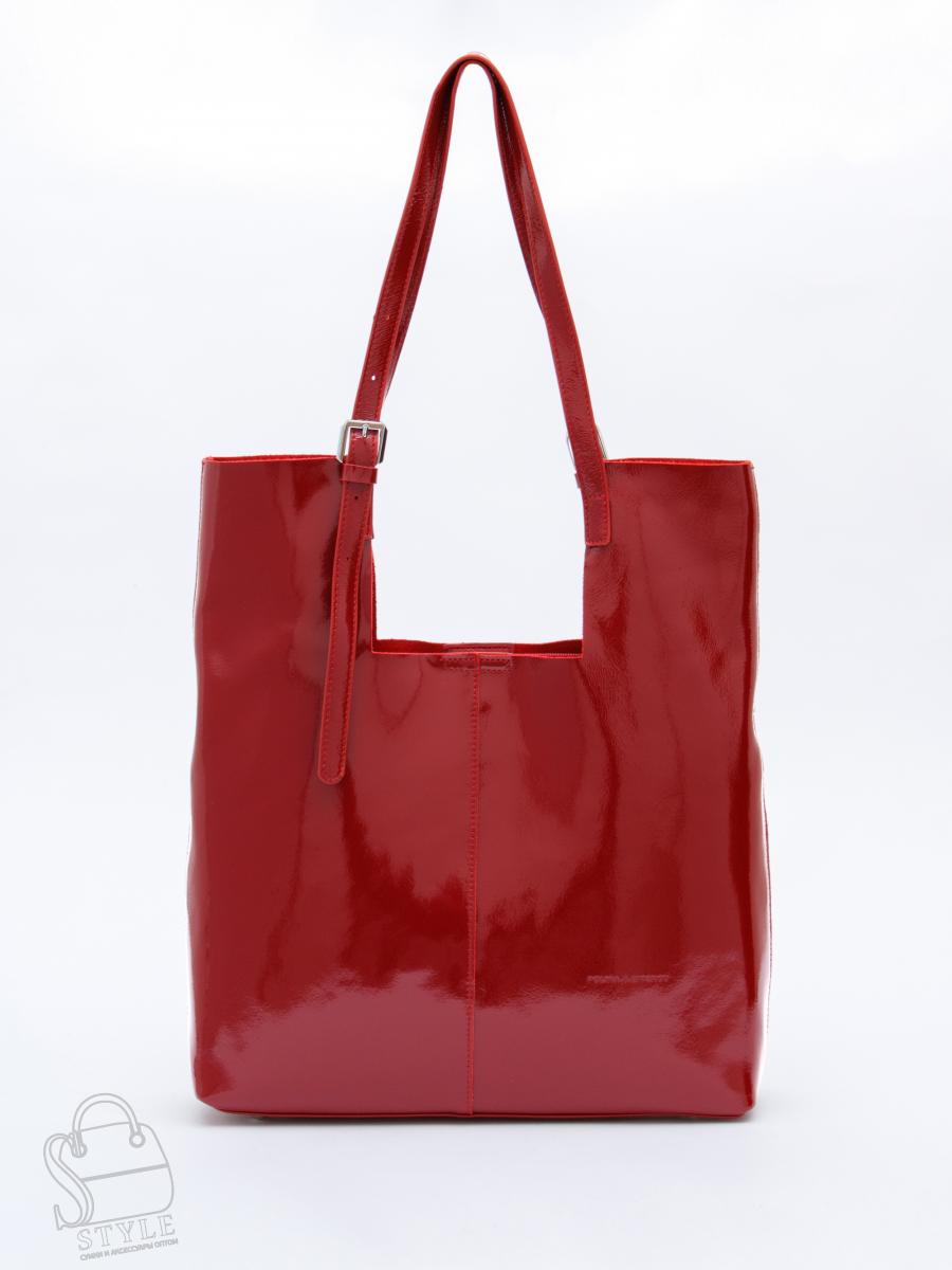 Сумка женская кожаная 5763P claret Polina&Eiterou