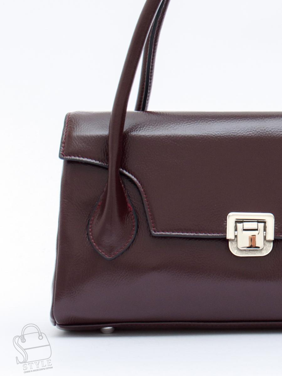Сумка женская кожаная 0030VG wine purple Vitelli Grassi