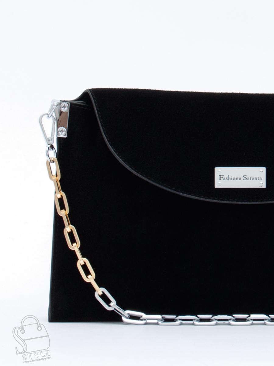 Сумка женская кожаная 98214-3MSS black Velina Fabbiano-Safenta