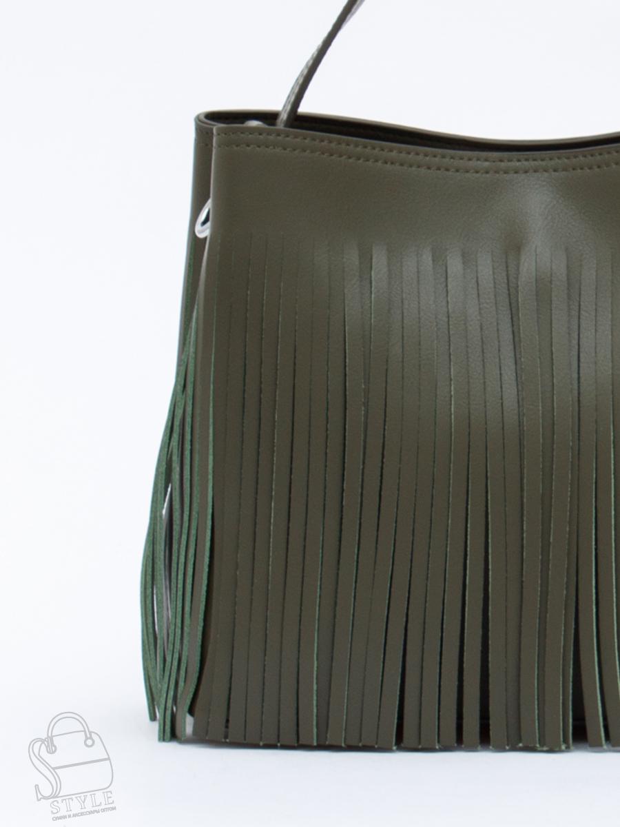 Сумка женская кожаная 2385-1Y a.green Polina&Eiterou