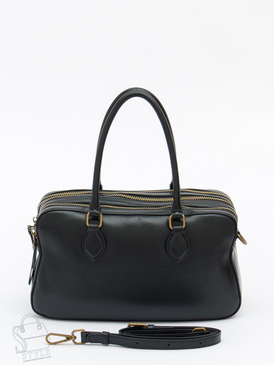 Сумка женская кожаная 5010VG black Vitelli Grassi