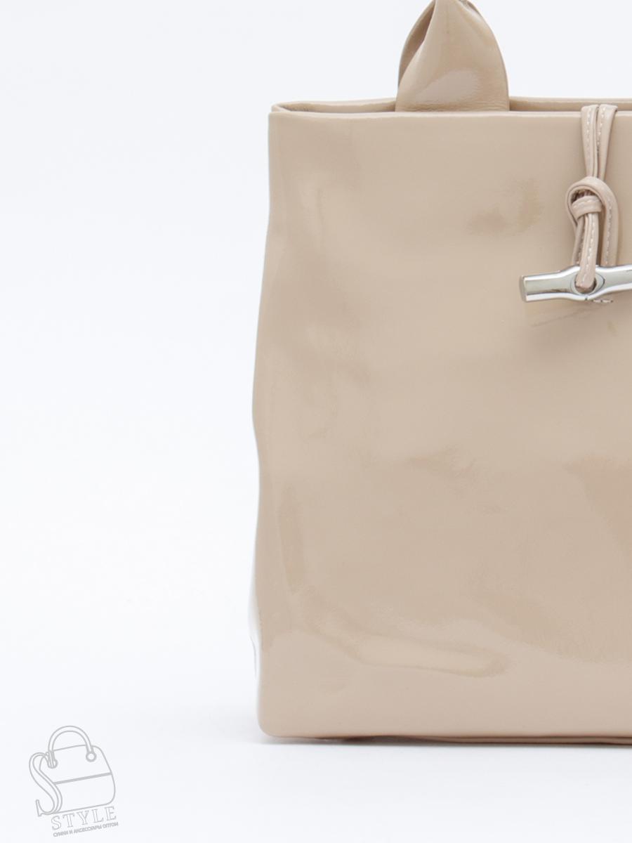 Сумка женская кожаная 5768P apricot Polina&Eiterou