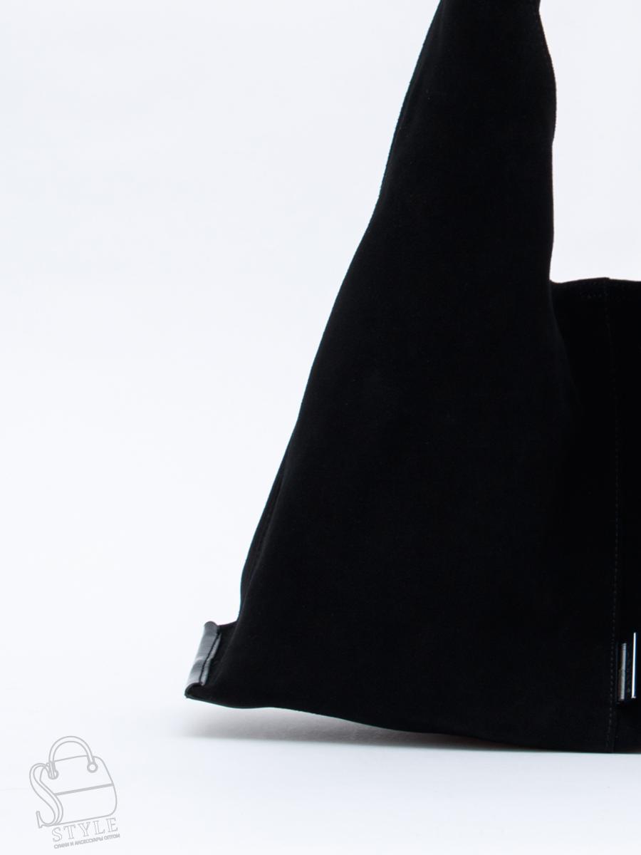 Сумка женская кожаная 91175MSS black Velina Fabbiano-Safenta