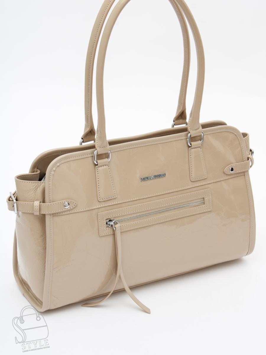 Сумка женская кожаная 8053Q m.apricot Polina&Eiterou