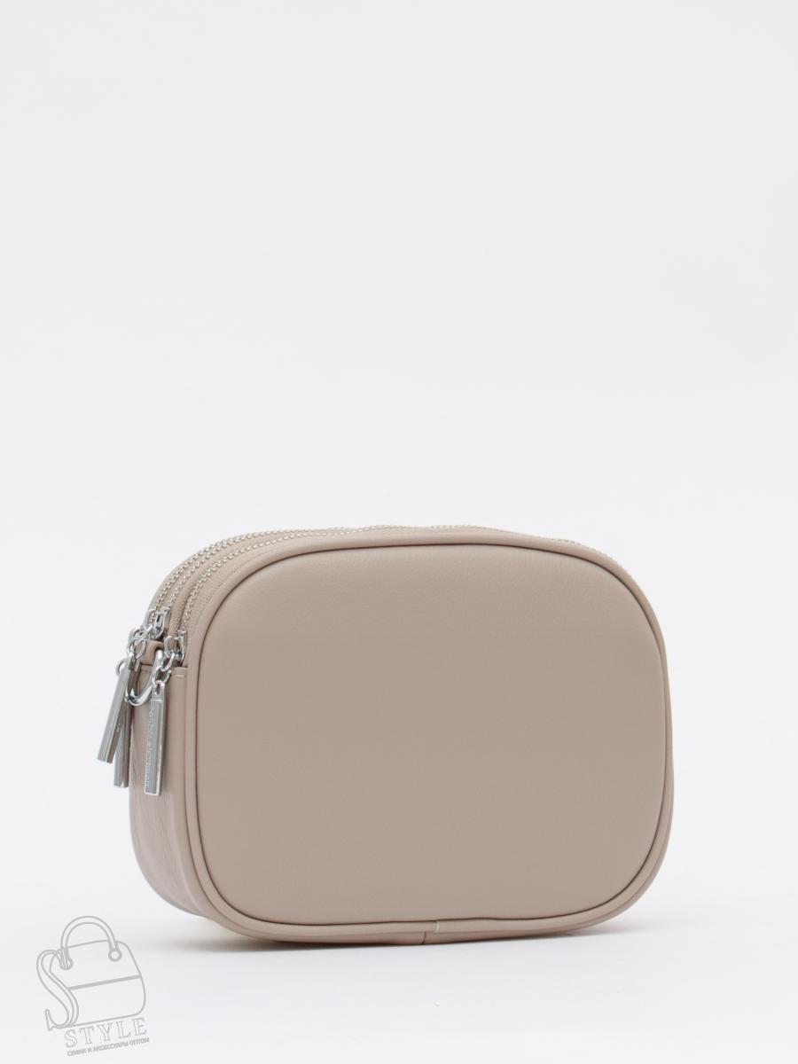 Сумка женская кожаная 0704CH apricot Polina&Eiterou