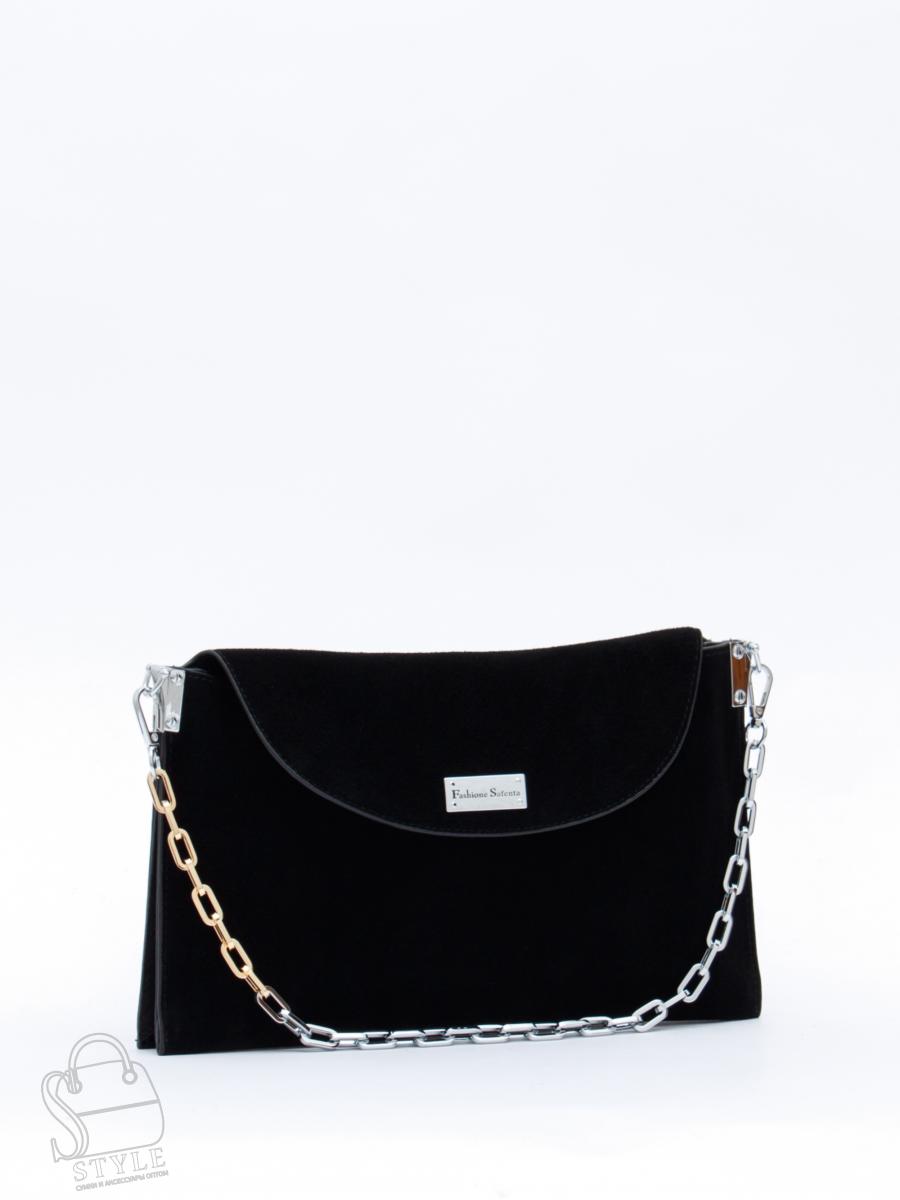 Сумка женская кожаная 98214-3MSS black Velina Fabbiano-Safenta