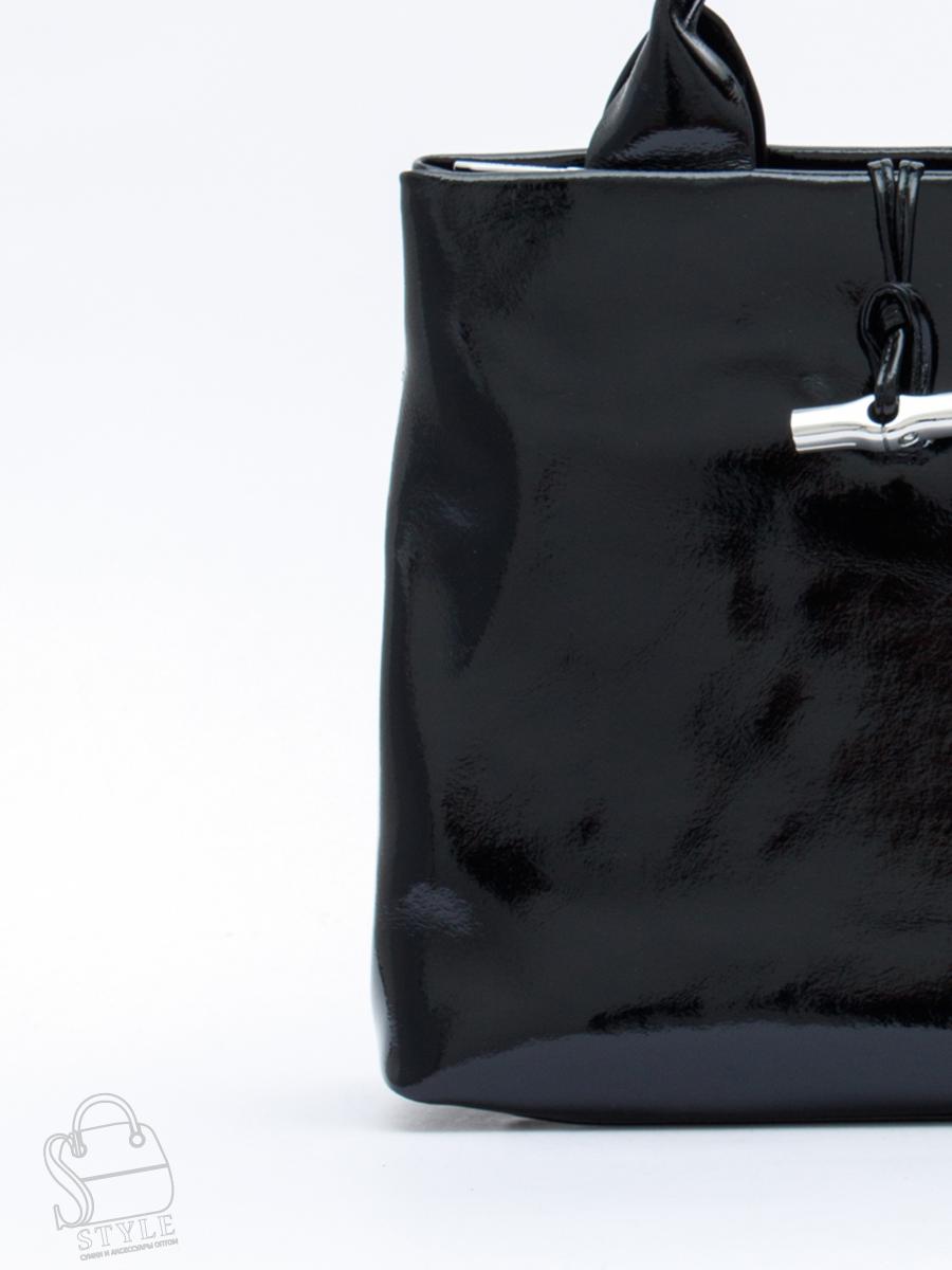 Сумка женская кожаная 5768P black Polina&Eiterou