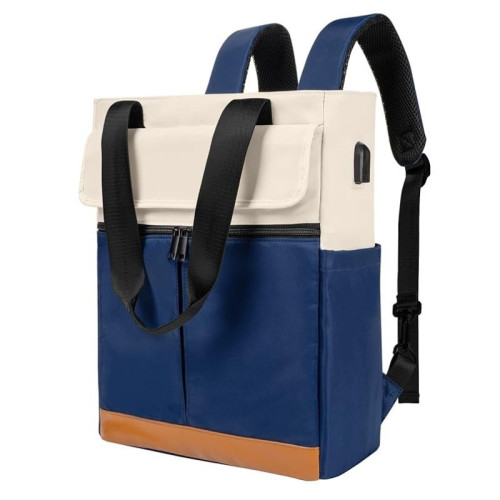 ст. цена1550руб.! Женская текстильная сумка-рюкзак 2727 BLUE