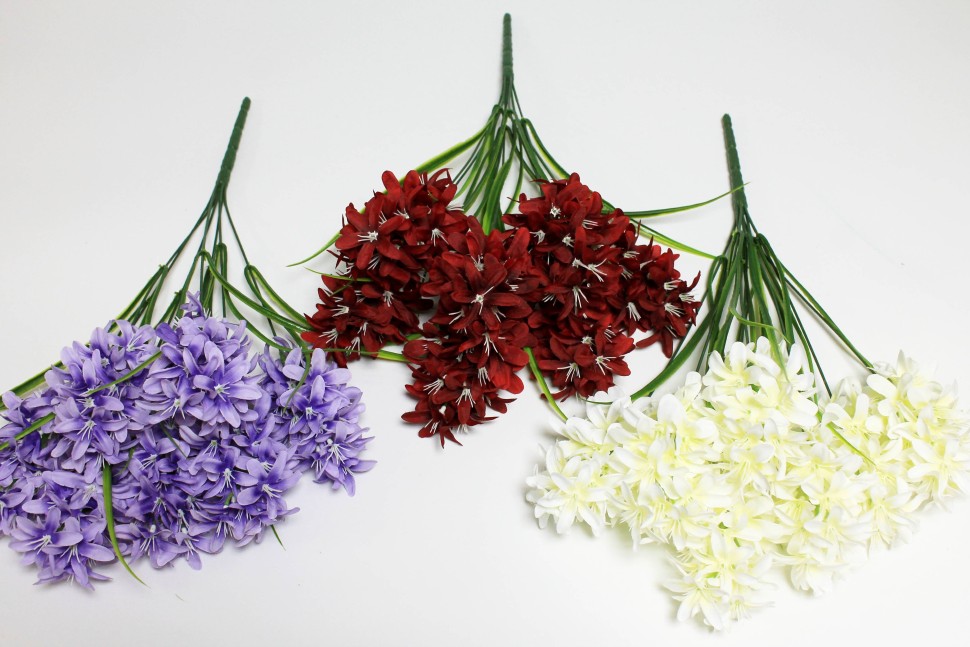 Б12123 Б/С Букет гиацинт 7голов