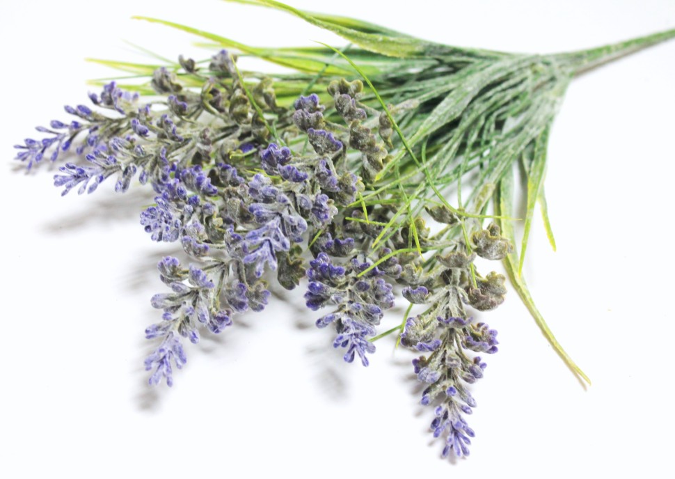 Б12058 Букет крупная лаванда c осок.