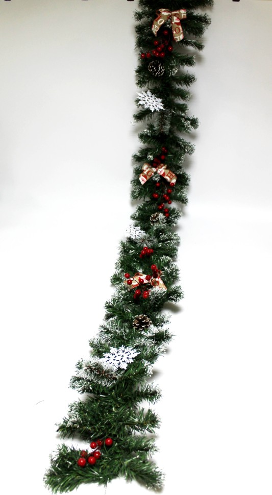 ЛЗ12117 Б/С Лиана еловая украшенная