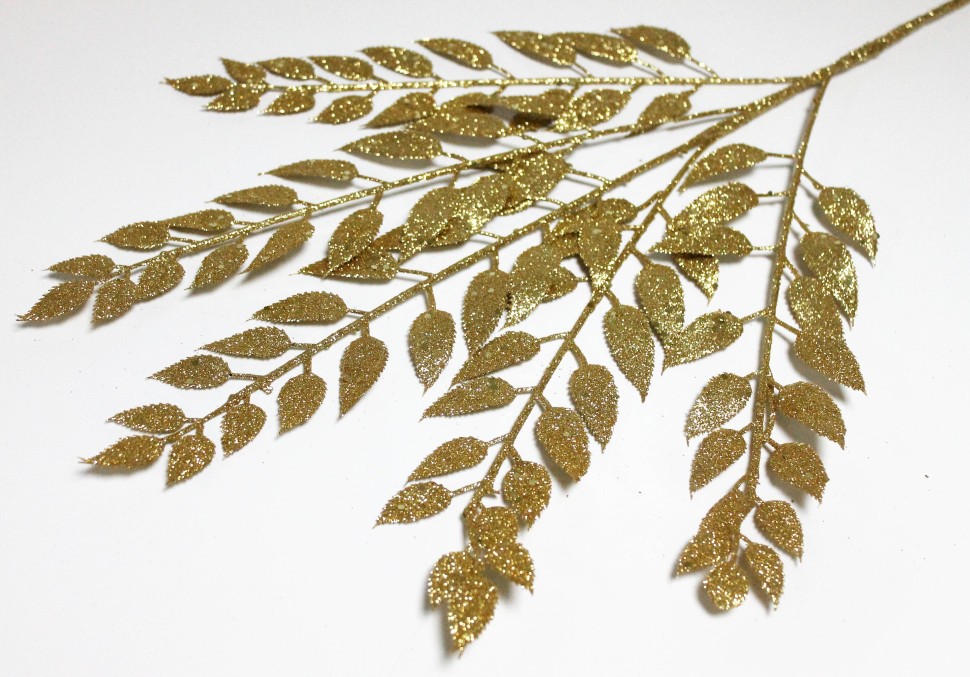 В12094 Б/С Ветка ива мерцающая высокая 3-ая 72см