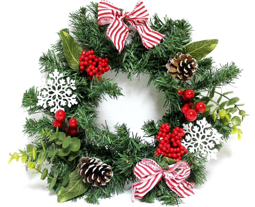 Д12114 Б/С Новогодний венок