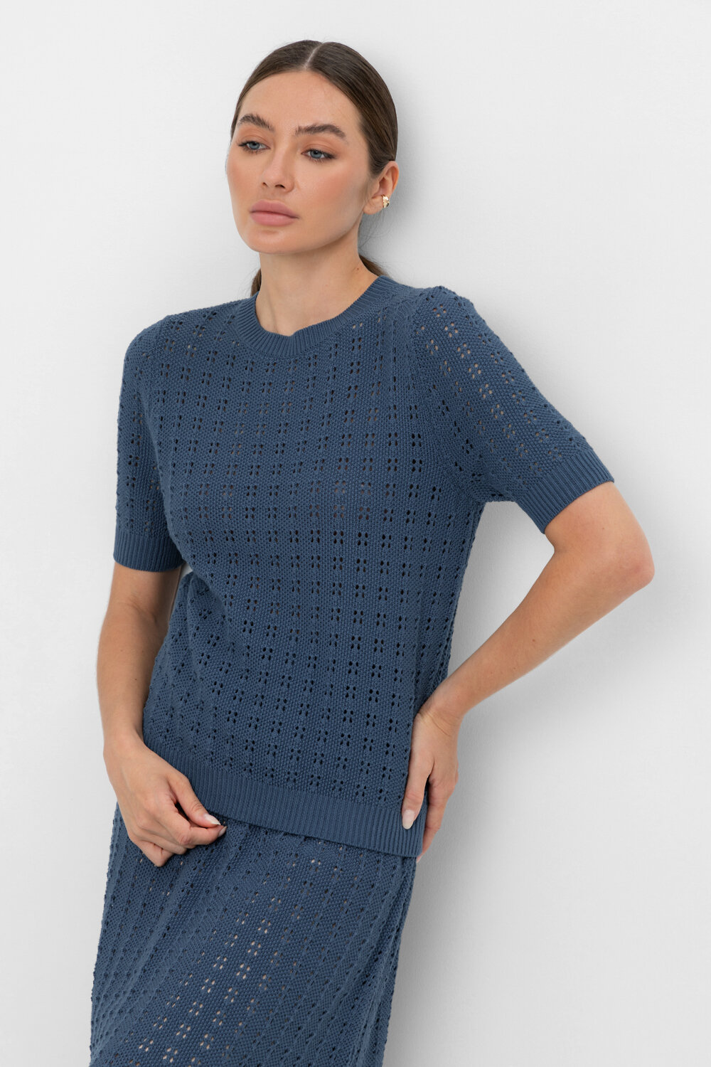 Ст.цена 3009р. VERY NEAT Джемпер ЕВ 30155 морской синий 403773