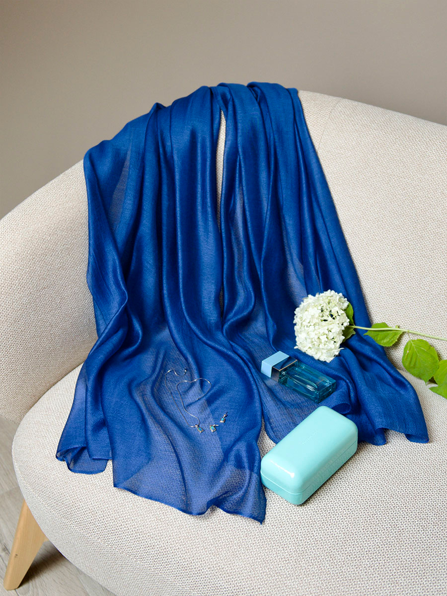 Ст.цена 788р. Уценка Палантин “Синяя астра” DEFSMD01-4