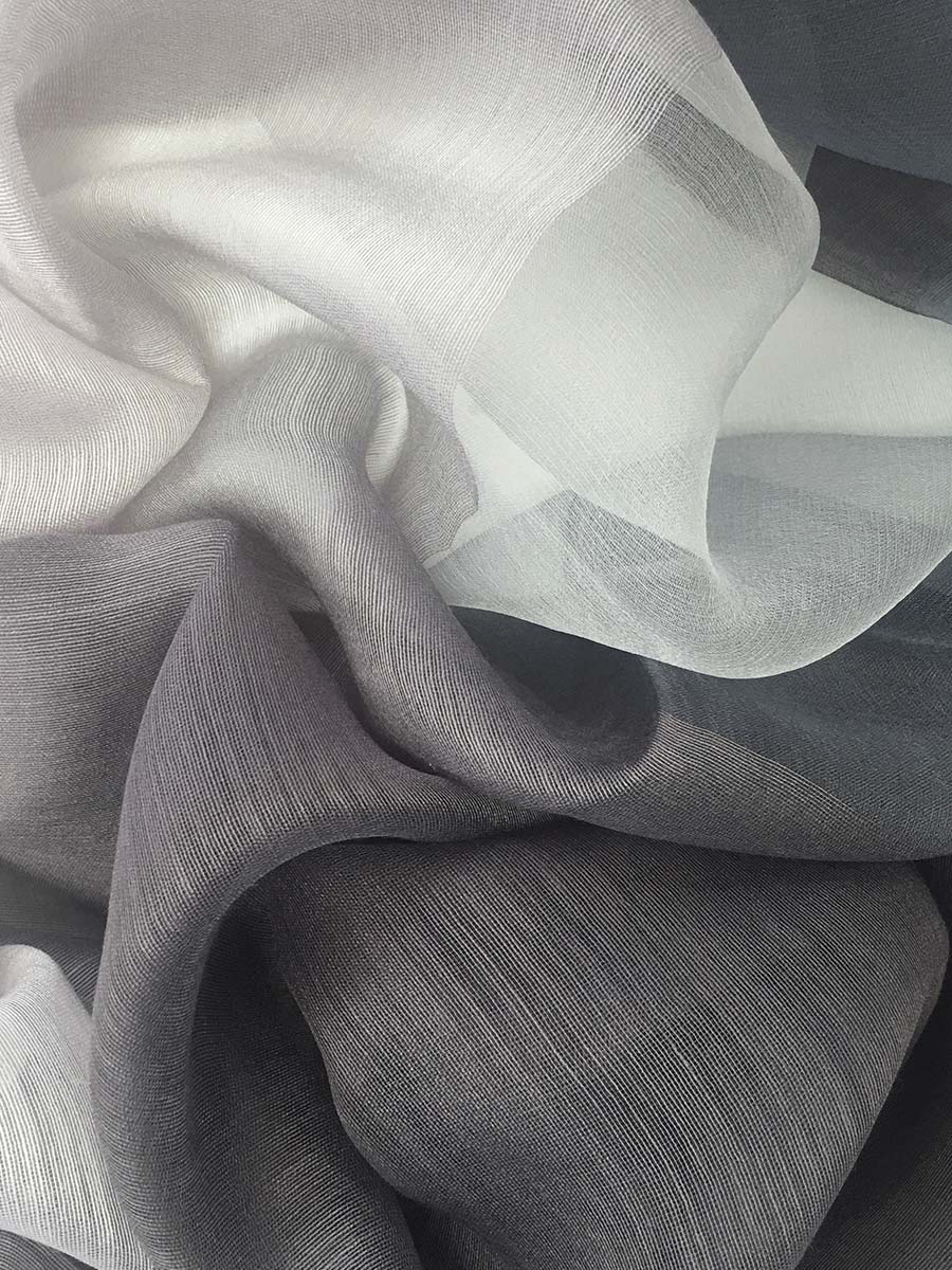 Ст.цена 1018р. Уценка Палантин «Шёлковый стиль» (графит) DEFSQ01-4