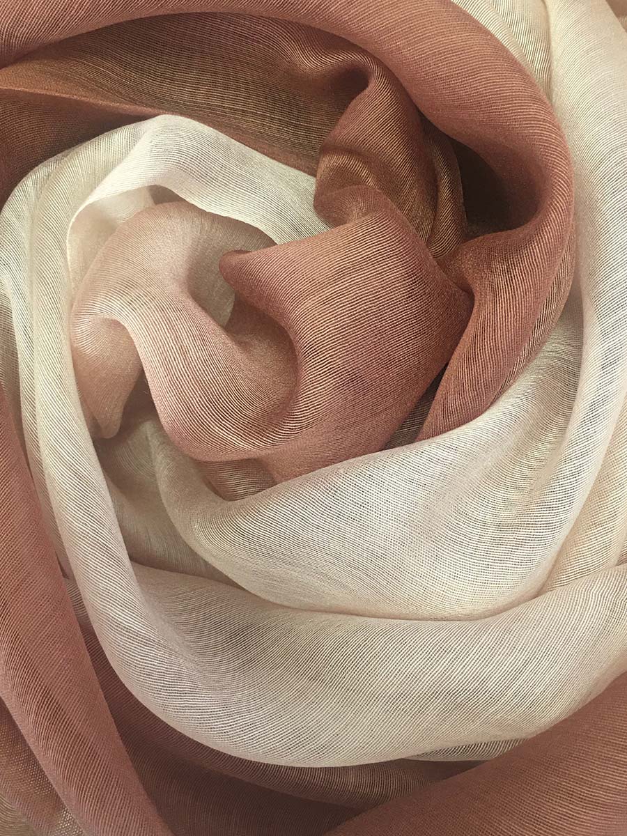 Ст.цена 1018р. Уценка Палантин «Шёлковый стиль» (бежево-коричневый) DEFSQ01-7