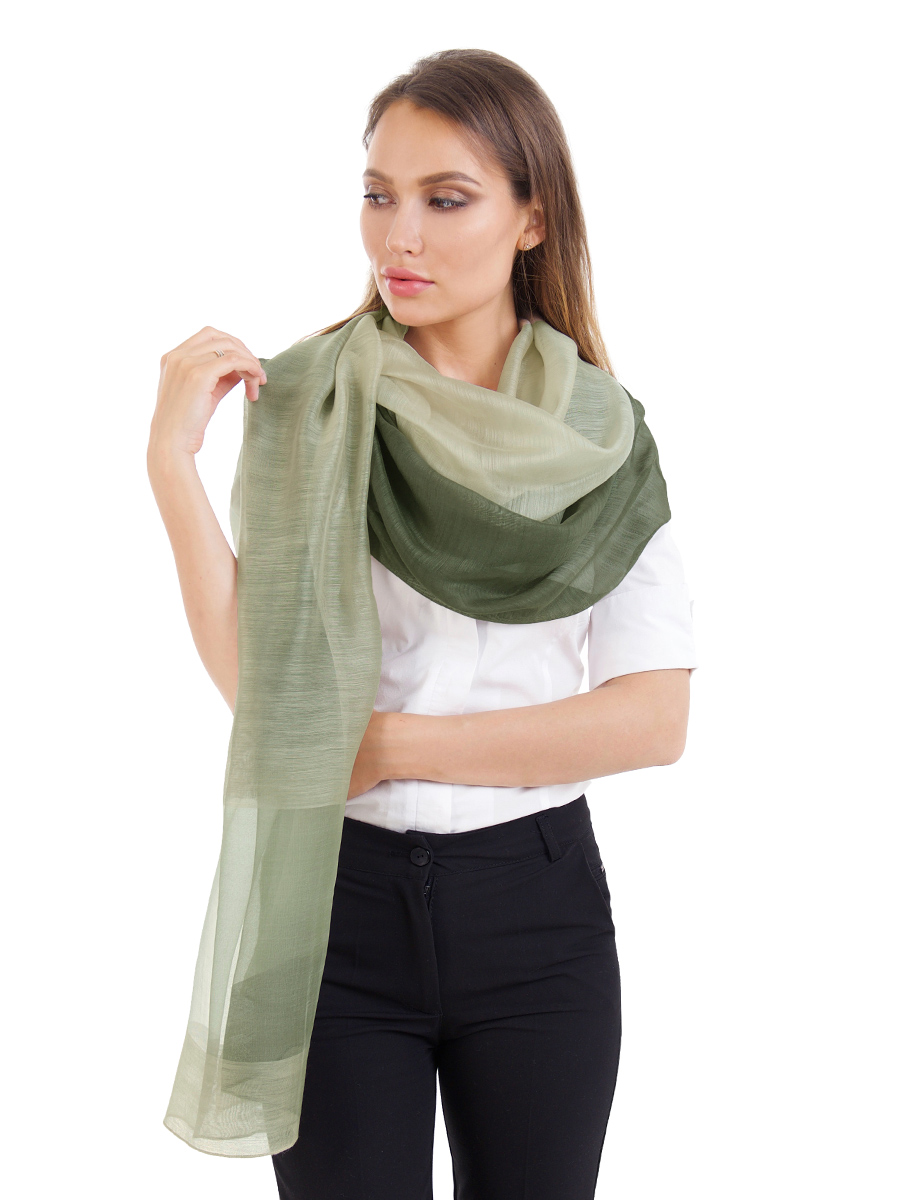 Ст.цена 1018р. Уценка Палантин «Шёлковый стиль» (фисташковый) DEFSQ01-5