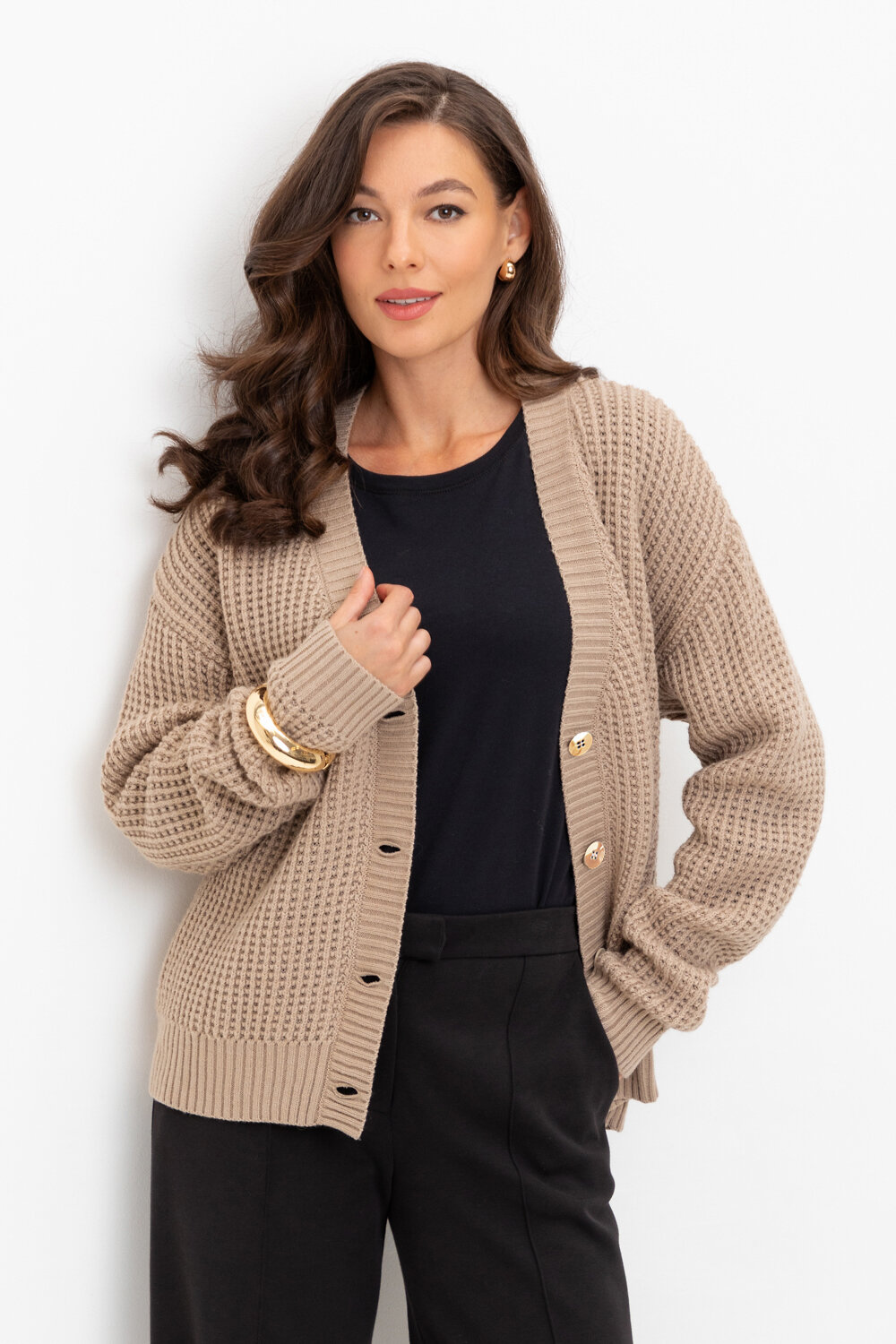 Ст.цена 4675р. VERY NEAT Кардиган ЕВ 30200/ш 493005