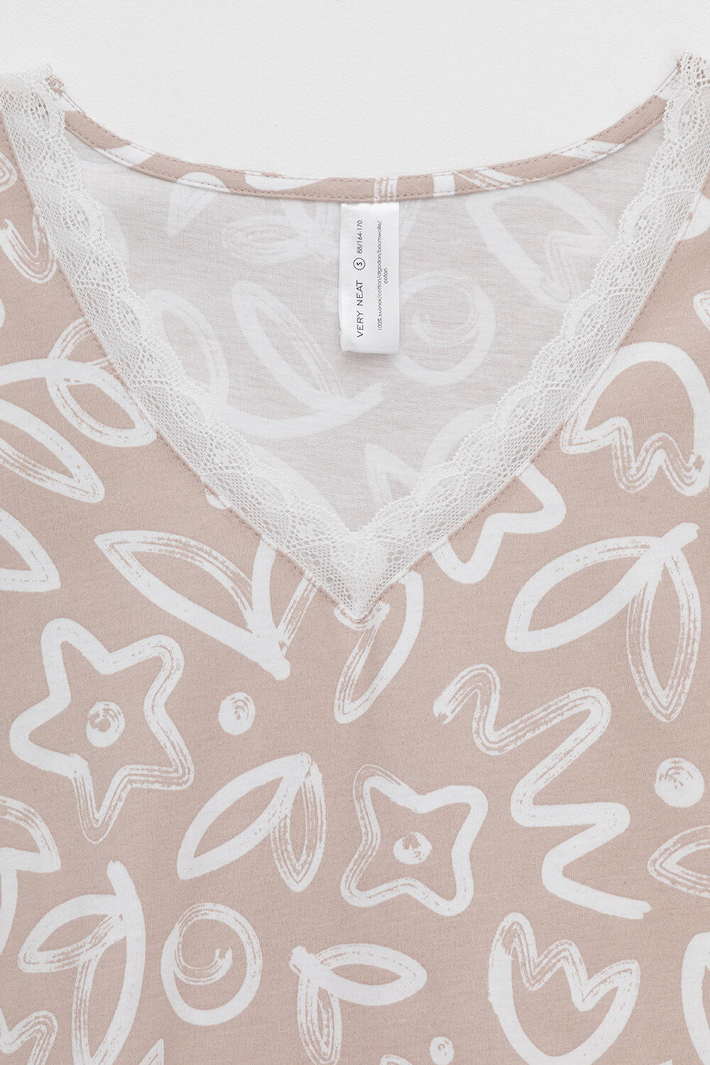 Ст.цена 1288р. Trikozza Сорочка Е 10015/24 бежевый 565510